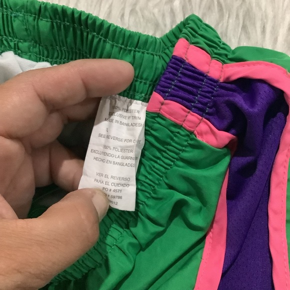 Pony green athletic running shorts - Picture 6 of 6